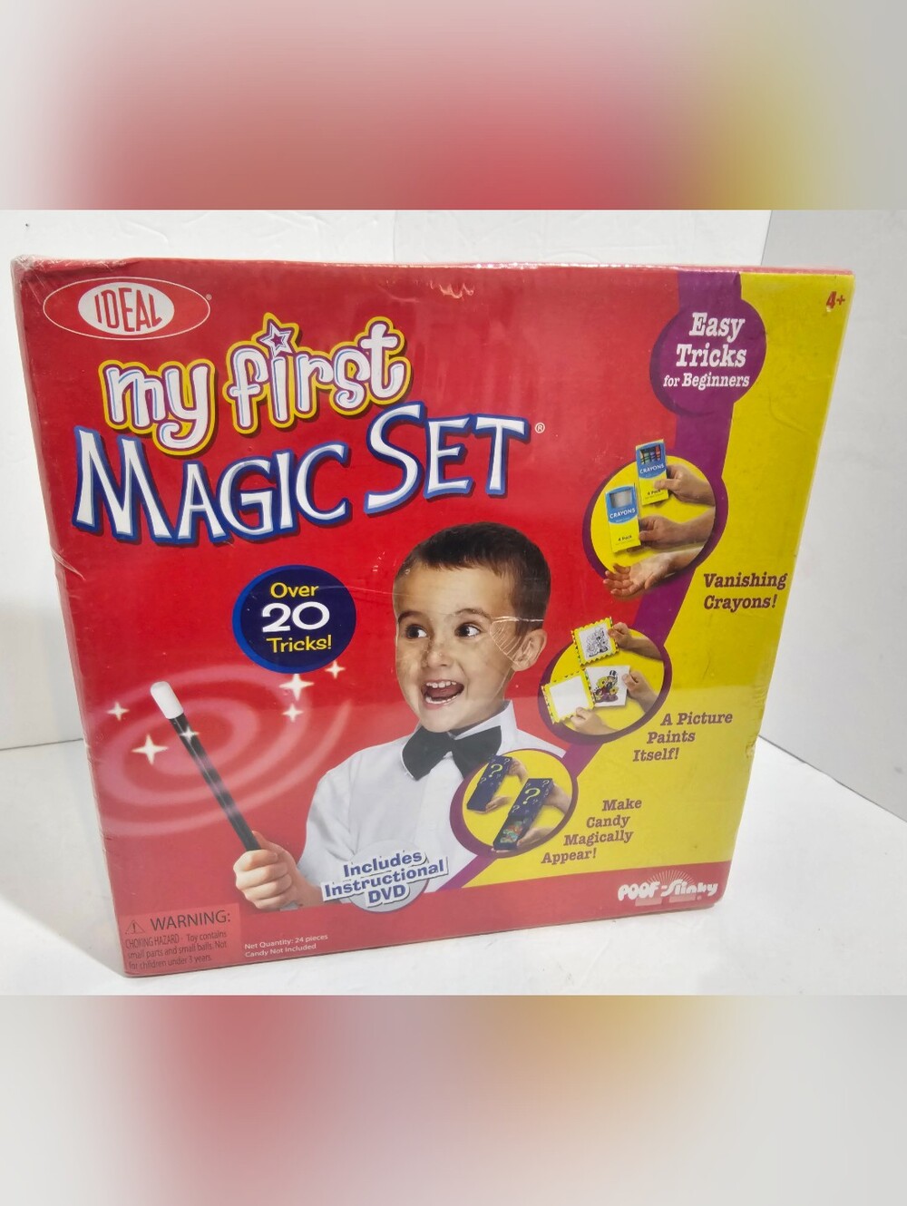 2013 Ideal My First Magic Set w/ 20 Tricks and Magic Wand Sealed New